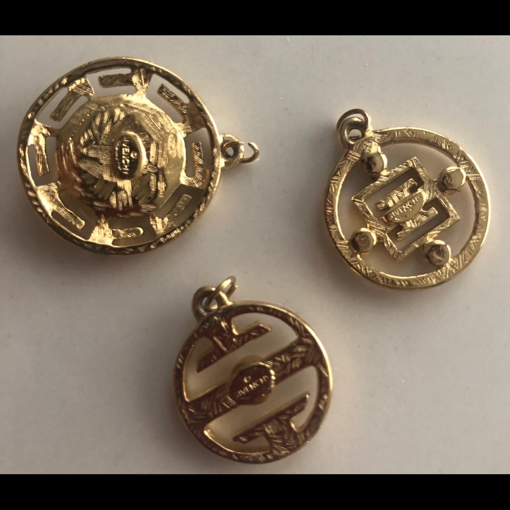 GIVENCHY-AUTHENTIC Vintage PENDANTS-3 Included - Picture 4 of 8